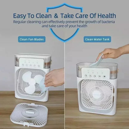 BreezyFan 3-in-1 Portable Mist Cooling Fan